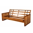 Westport Full-size Wood Futon Frame in Honey - Mattress not included