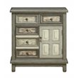 Coast To Coast Imports Homestead Grey Two Drawer Two Door Cabinet