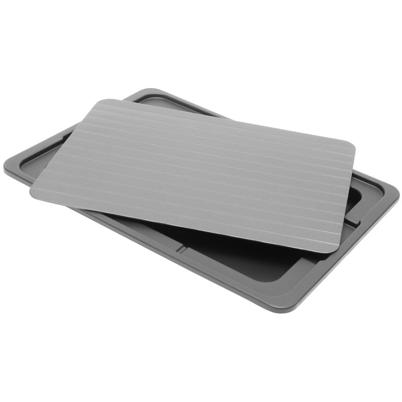 Safdie & Co. Aluminium Defrosting Tray 2 Piece in Grey
