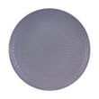 Safdie & Co. Stoneware Dinnerset 12 Piece Embossed Grey Medallion