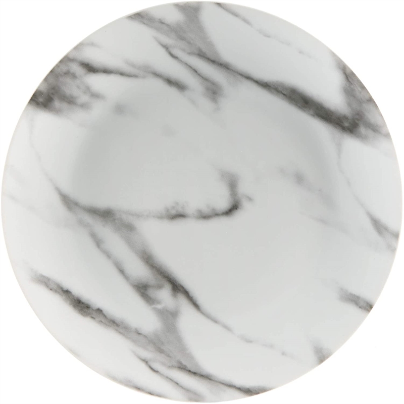 Safdie & Co. Porcelain Dinnerset 16 Piece Coupe Marble
