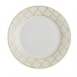 Safdie & Co. Porcelain Dinnerset 12 Piece Gold Jacquard