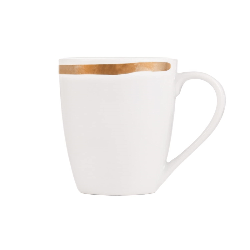 Safdie & Co. Porcelain Dinnerset 16 Piece Round Rim Venice Multi-Color