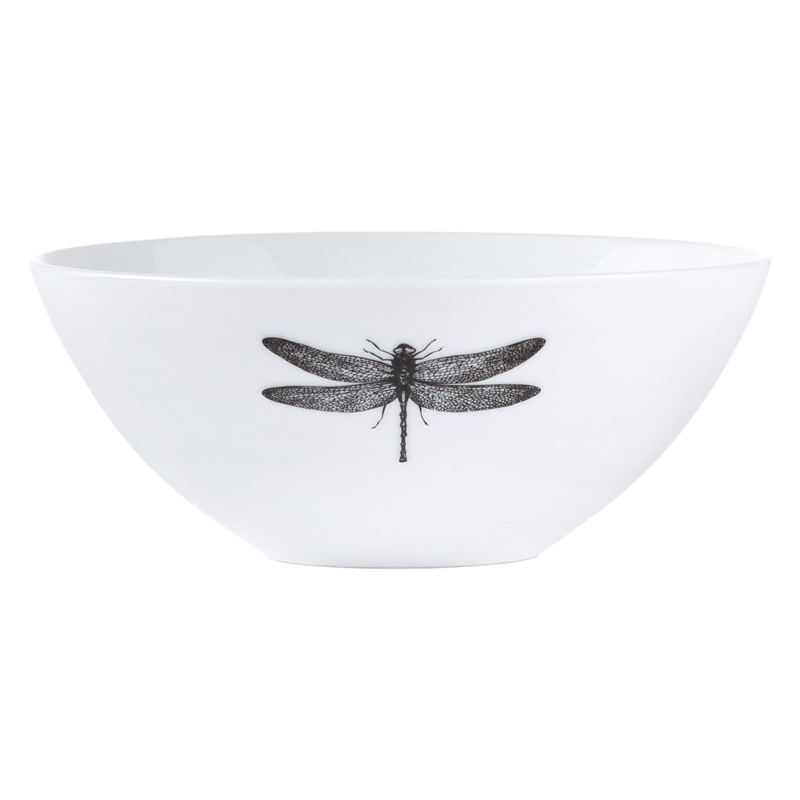 Safdie & Co. Porcelain Dinnerset 16 Piece Dragonfly