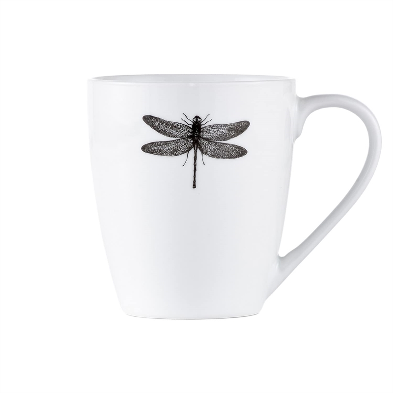 Safdie & Co. Porcelain Dinnerset 16 Piece Dragonfly