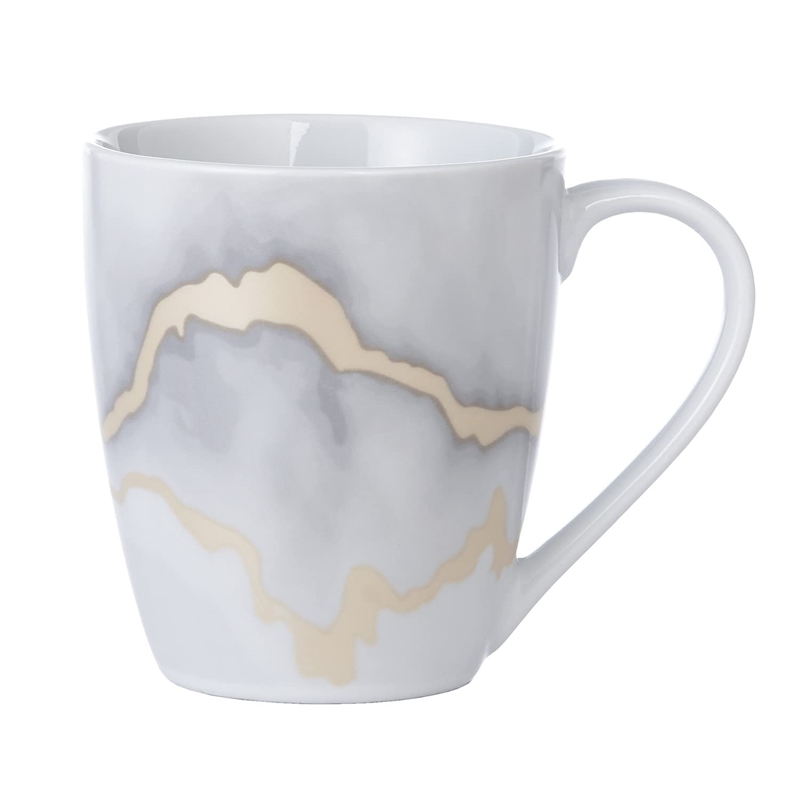 Safdie & Co. Porcelain Dinnerset 16 Piece Electric Marble