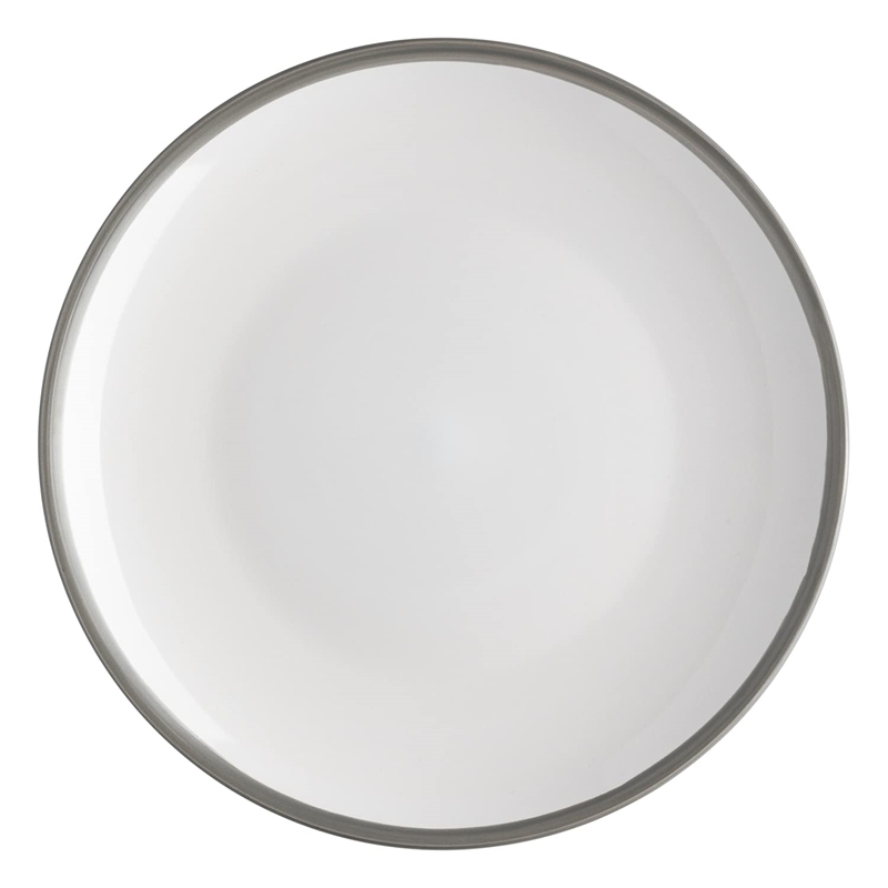 Safdie & Co. Stoneware Dinnerset 12 Piece 2-Tone Luna