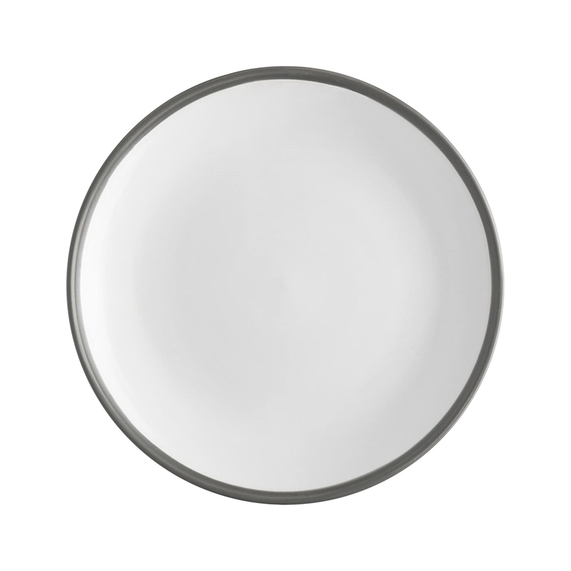 Safdie & Co. Stoneware Dinnerset 12 Piece 2-Tone Luna