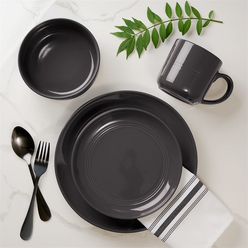 Safdie & Co. Stoneware Dinnerset 16 Piece Harmony