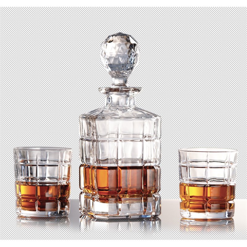 Safdie & Co. Whiskey 5 Piece Set Glass Highland