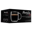 Safdie & Co. Espresso Glass Double Wall Mug 4 PC 80ML Barista