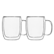 Safdie & Co. Cappuccino Glass Double Wall Mug 4 PC 250ML Barista