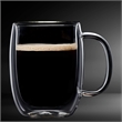 Safdie & Co. Americano Glass Double Wall Mug 4 PC 350ML Barista