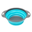 Safdie & Co. Collapsible Colander in Blue (Set of 3)