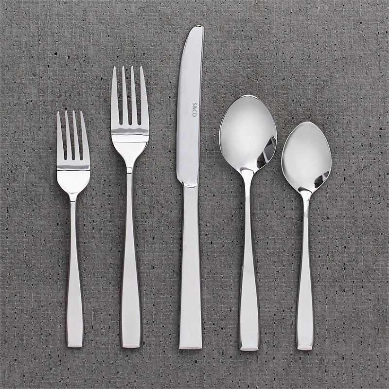 Safdie & Co. Flatware Stainless Steel Gourmet 20 Piece Set Nice