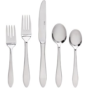Safdie & Co. Flatware Stainless Steel Gourmet 20 Piece Set Venus
