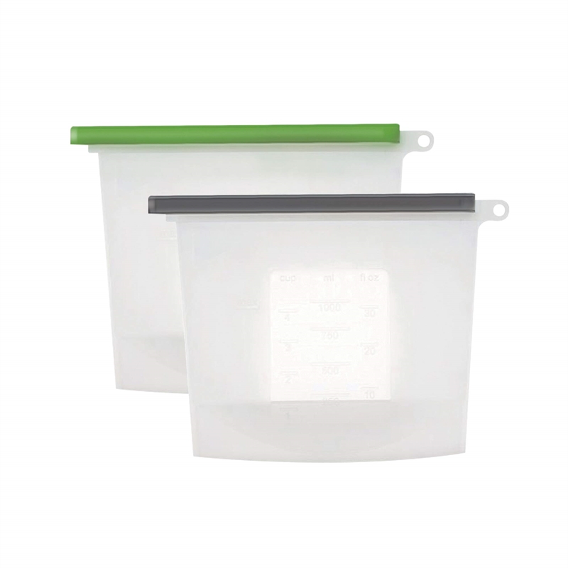Safdie & Co. Zero Food 4PK Bag Silicone 1L