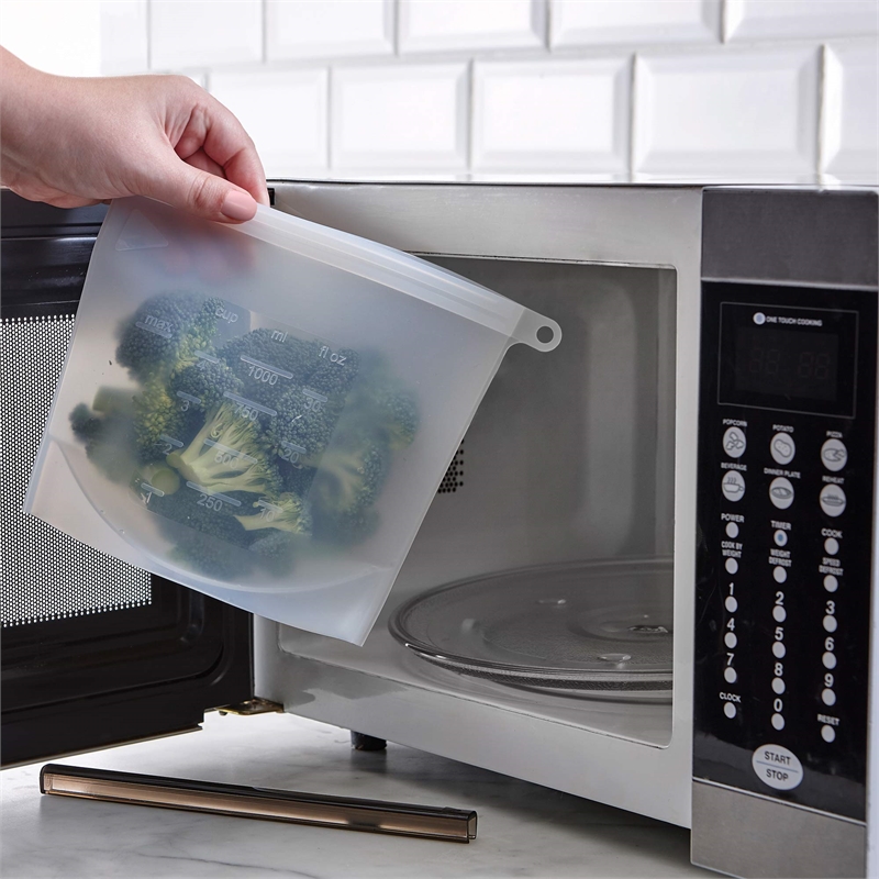 Safdie & Co. Zero Food 4PK Bag Silicone 1.5L