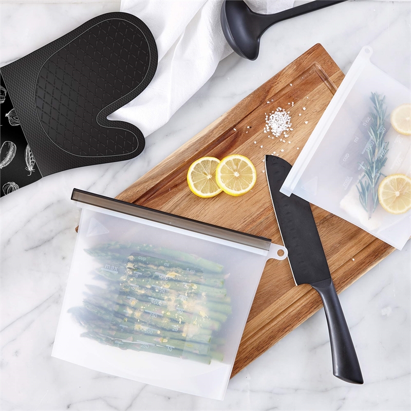 Safdie & Co. Zero Food 4PK Bag Silicone 1.5L