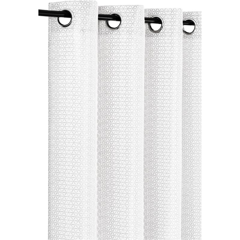 Safdie & Co. Wrinkle Free Curtain Jacquard Holli 96