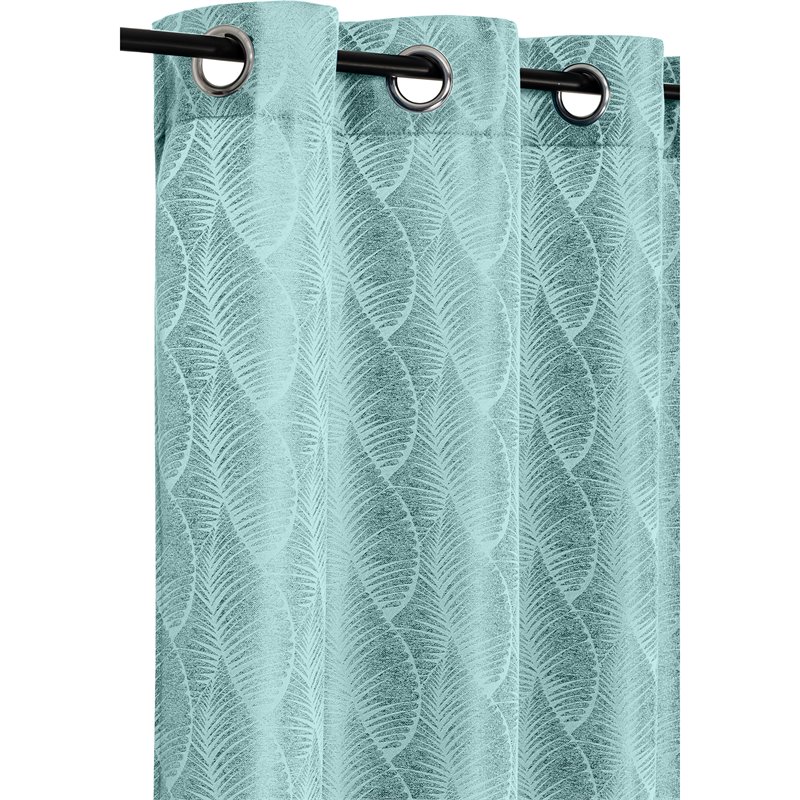 Safdie & Co. Wrinkle Free Curtain Jacquard Amberly 96
