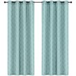 Safdie & Co. Wrinkle Free Curtain Jacquard Amberly 96