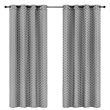 Safdie & Co. Wrinkle Free Curtain Jacquard Brayden 84