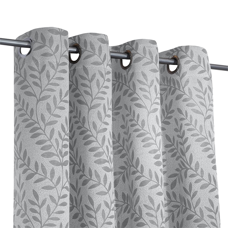 Safdie & Co. Wrinkle Free Curtain Jacquard Cassidy 84