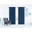 Safdie & Co. Wrinkle Free Curtain Jacquard Brayden 84