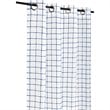 Safdie & Co. Wrinkle Free Curtain Sheer Check 84