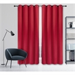 Safdie & Co. Curtain Panel Total Blackout 84