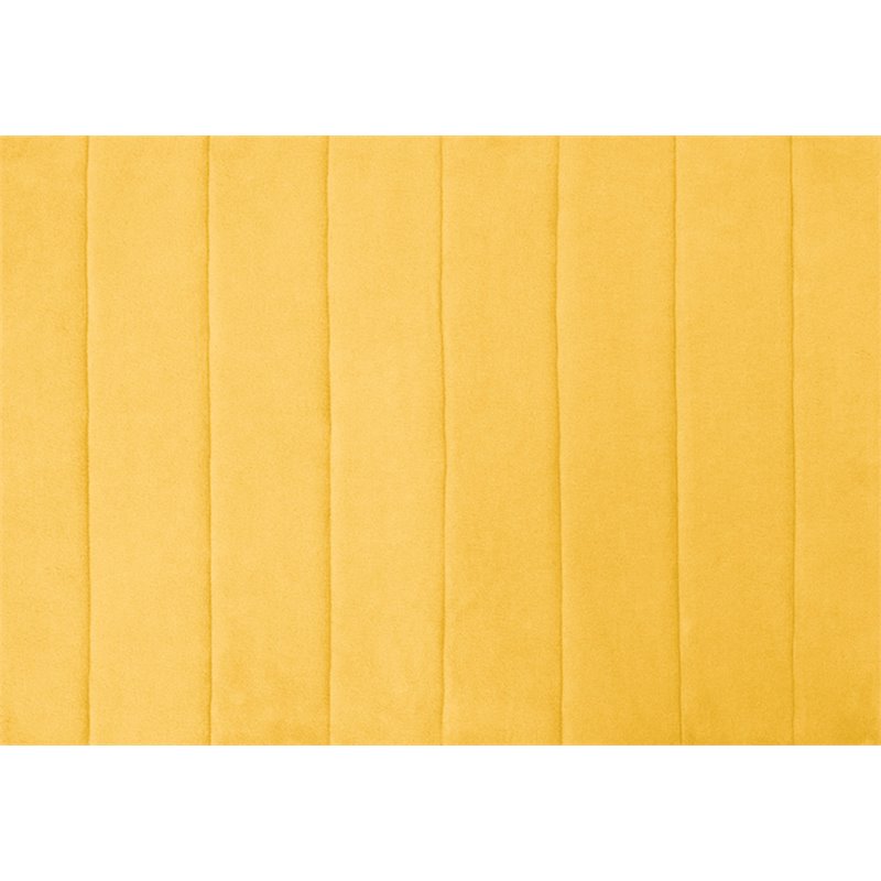 Safdie & Co. Bath Mat Woven Hyper Absorbent Memory Foam in Yellow