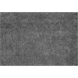 Safdie & Co. Chenille Microfiber Fabric Bath Mat in Charcoal