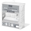 Safdie & Co. Polyurethane Quilted King Mattress Protector in White