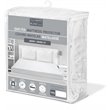 Safdie & Co. Polyurethane Quilted Queen Mattress Protector in White
