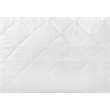 Safdie & Co. Polyurethane Quilted Twin Mattress Protector in White