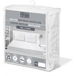Safdie & Co. Polyurethane Quilted Twin Mattress Protector in White