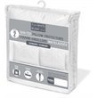 Safdie & Co. Quilted Standard Pillow Protector Cover in White (Set of 2)