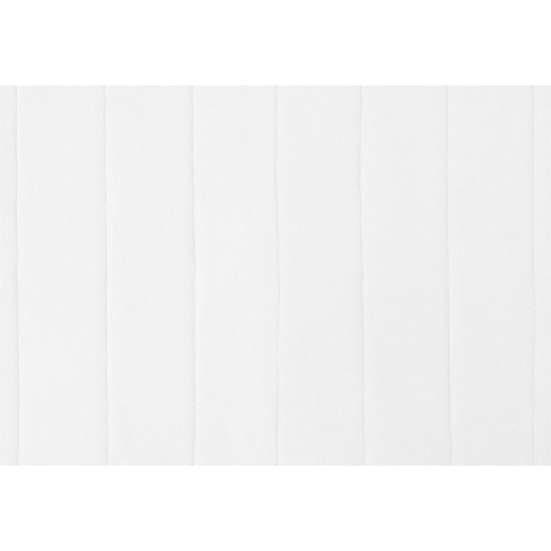 Safdie & Co. Bath Mat Woven Hyper Absorbent Memory Foam in White