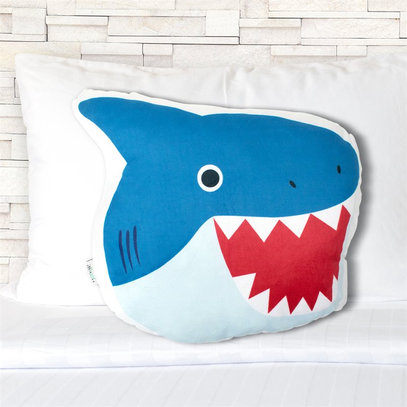 Safdie & Co. Decorative Shaped Cushion Shark