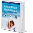 Safdie & Co. Microfiber Waterproof Twin Mattress Protector in White