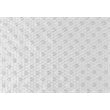 Safdie & Co. Bath Mat with Anti-Slip Suction Cups in White