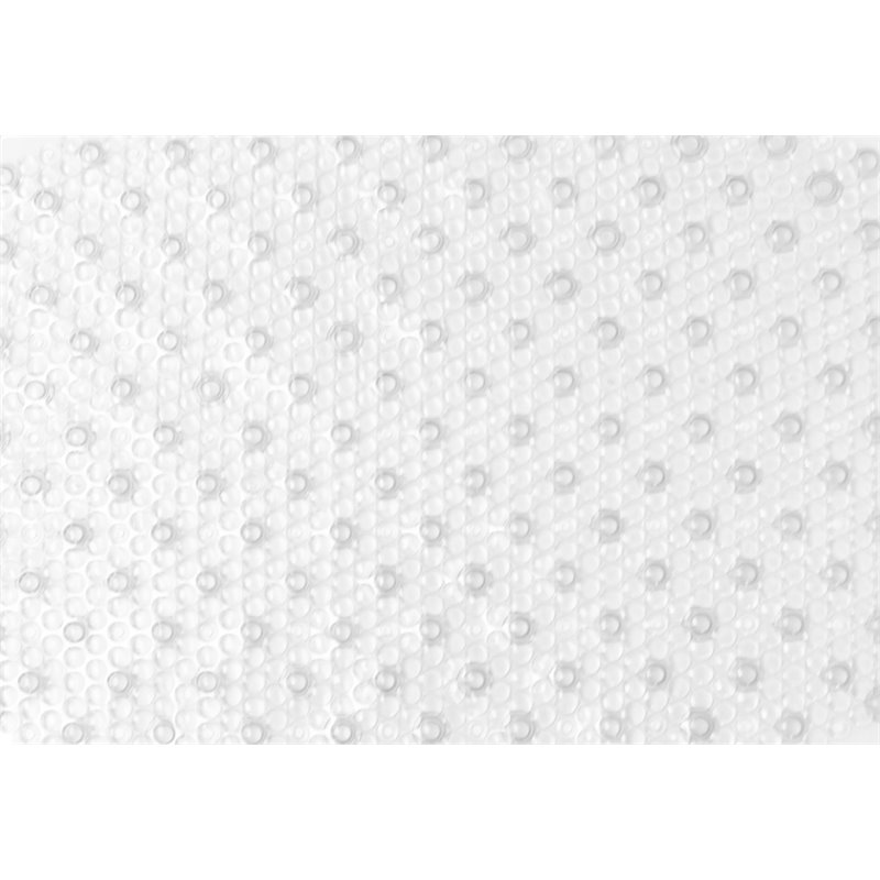 Safdie & Co. Bath Mat with Anti-Slip Suction Cups in Transparent