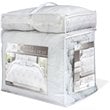 Safdie & Co. 7-piece Chateau Premium Microfiber King Comforter Set in White
