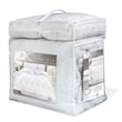 Safdie & Co. 7-piece Chateau Premium Microfiber Queen Comforter Set in White