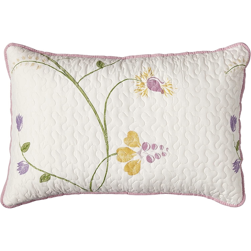 Safdie & Co. 2-piece Serenade Premium Microfiber Twin Quilt Set in Multi-Color