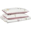 Safdie & Co. 3-piece Serenade Premium Microfiber King Quilt Set in Multi-Color