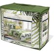 Safdie & Co. 4-Piece Premium Microfiber Twin Quilt Set in Green Tahiti