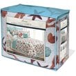 Safdie & Co. 5-piece Microfiber Double Queen Quilt Set in Aqua Blue Azure