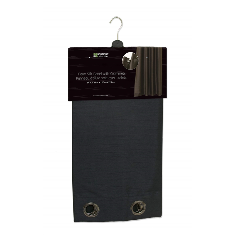 Safdie & Co. Wrinkle Free Curtain Silk Look 86